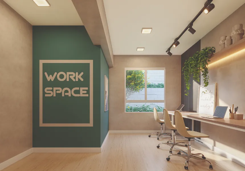 Coworking do Residencial Line Parada Inglesa