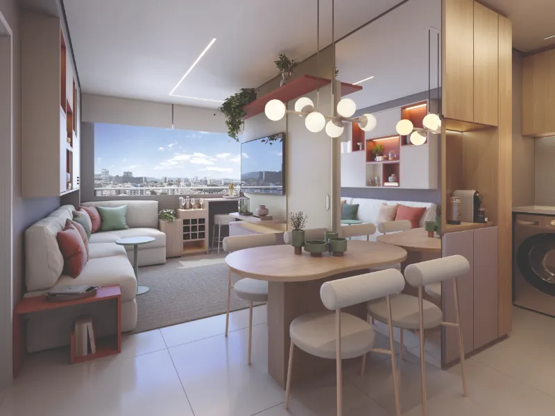Sala do Residencial Line Parada Inglesa